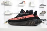 LWF 1:1 Best Edition Adidas Yeezy Boost 350 V2 Core Black Red Super Clone - Image 4