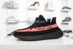 LWF 1:1 Best Edition Adidas Yeezy Boost 350 V2 Core Black Red Super Clone - Image 8