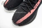 LWF 1:1 Best Edition Adidas Yeezy Boost 350 V2 Core Black Red Super Clone - Image 9