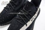 LWF 1:1 Best Edition Adidas Yeezy Boost 350 V2 Core Black White Super Clone - Image 7