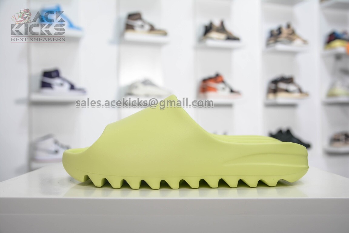 wsxc1654359348279_0 PKF 1:1 Best Edition Adidas Yeezy Slide Glow Green (2022) Super Clone - Image 1