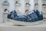 1:1 Best Edition Louis Vuitton Trainer Sneaker Denim Monogram Super Clone - Image 4