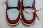 LJRF1:1 Best Edition Jordan 1 Retro High Off-White Chicago Super Clone - Image 8