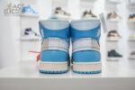 LJRF1:1 Best EditionJordan 1 Retro High Off-White University Blue Super Clone - Image 2