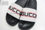 1:1 Best Edition Gucci Stripe Slide White Super Clone - Image 8