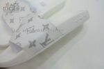 1:1 Best Edition Louis Vuitton Waterfront Mule White Grey Super Clone - Image 8