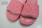 1:1 Best Edition Louis Vuitton Waterfront Mule Peach Super Clone - Image 7