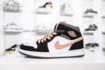 LJRF1:1 Best Edition Jordan 1 Mid Peach Mocha (W) Super Clone