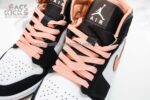 LJRF1:1 Best Edition Jordan 1 Mid Peach Mocha (W) Super Clone - Image 8
