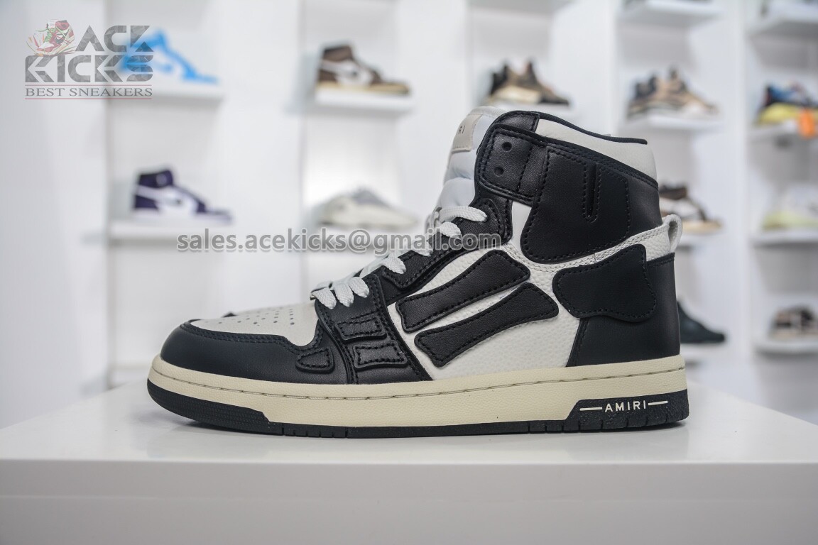 wsxc1655126290774_0 1:1 Best Edition AMIRI Skel Top Hi Black White Super Clone - Image 1