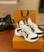 1:1 Best Edition Louis Vuitton Archlight Trainer Monogram White Super Clone - Image 3