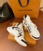 1:1 Best Edition Louis Vuitton Archlight Trainer Monogram White Super Clone - Image 4