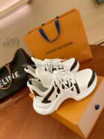 1:1 Best Edition Louis Vuitton Archlight Trainer Monogram White Super Clone - Image 6