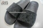 1:1 Best Edition Louis Vuitton Waterfront Mule Black Super Clone - Image 7