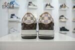 1:1 Best Edition Nike Air Force 1 Low Louis Vuitton Monogram Brown Damier Azur Super Clone - Image 2