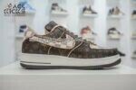 1:1 Best Edition Nike Air Force 1 Low Louis Vuitton Monogram Brown Damier Azur Super Clone - Image 3