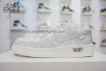 1:1 Best Edition Louis Vuitton Nike Air Force 1 Low By Virgil Abloh White Super Clone