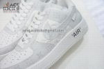 1:1 Best Edition Louis Vuitton Nike Air Force 1 Low By Virgil Abloh White Super Clone - Image 7