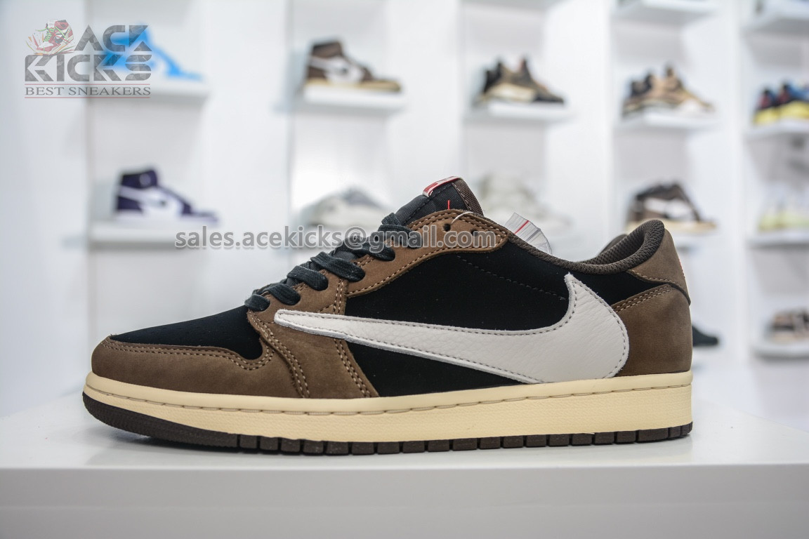 wsxc1657462413834_0 LJRF1:1 Best Edition Jordan 1 Retro Low OG SP Travis Scott Super Clone - Image 1