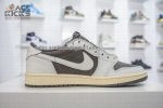 LJRF1:1 Best Edition Jordan 1 Retro Low OG SP Travis Scott Reverse Mocha Super Clone - Image 3