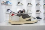 LJRF1:1 Best Edition Jordan 1 Retro Low OG SP Travis Scott Reverse Mocha Super Clone - Image 6