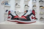 LJRF1:1 Best Edition Jordan 1 Mid Bred Toe Super Clone - Image 4