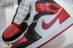 LJRF1:1 Best Edition Jordan 1 Mid Bred Toe Super Clone - Image 6